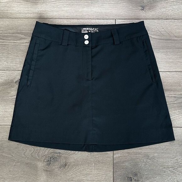 Nike‎ Golf 16” Black Stretch Performance Skirt Size 6 - Picture 1 of 13